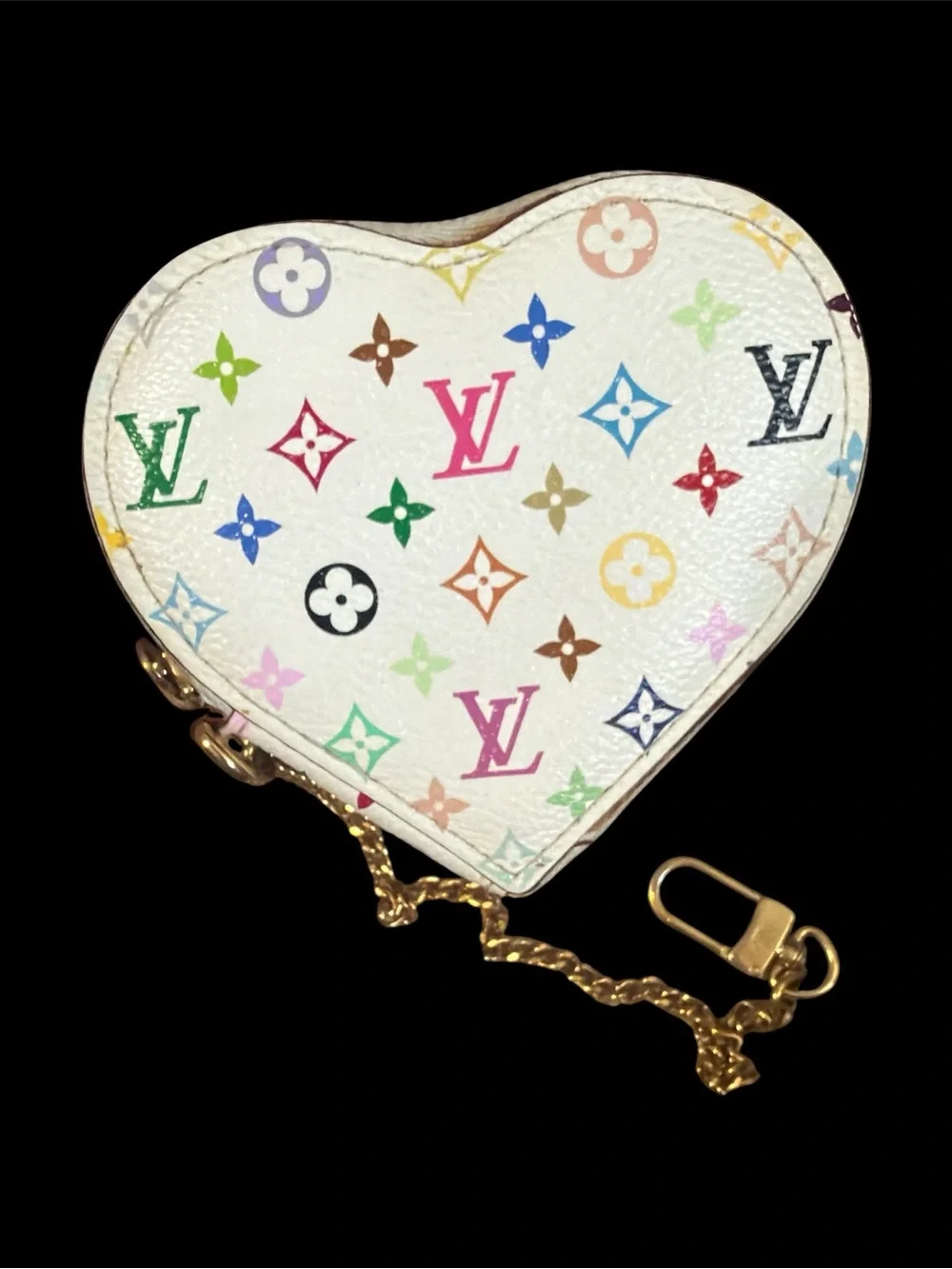 Louis Vuitton heart shaped